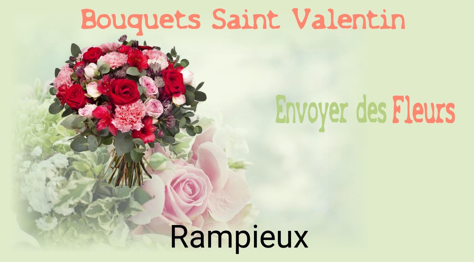 Roses de Saint-Valentin livrées à Rampieux